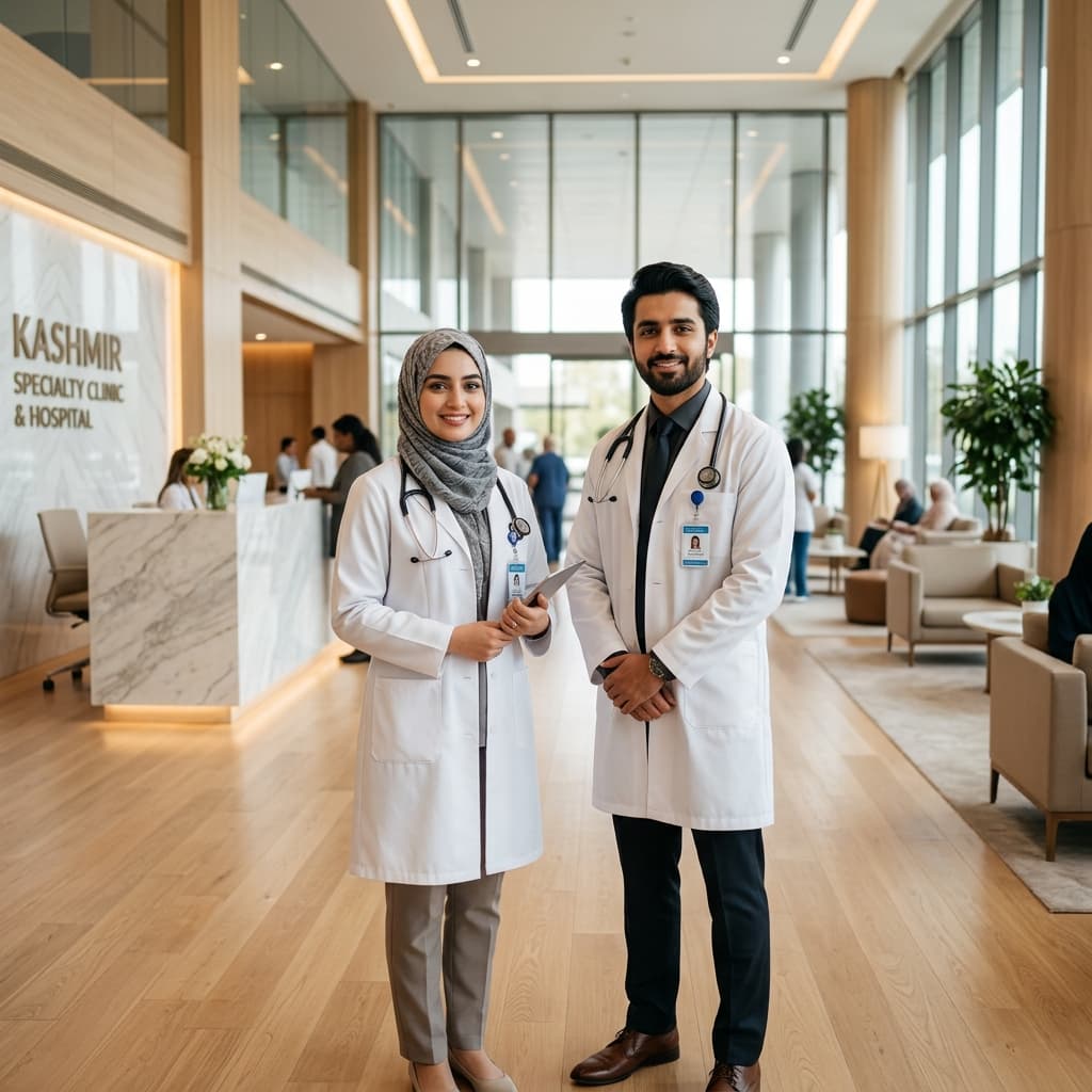 Altabeeb healthcare professionals and hospital team